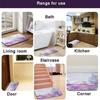 Eyelashes Print Floor Mat Polyester Home Carpet Non Slip Entryway Rug Living Room Bathroom Bedroom Kitchen Doormat