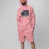 Air Jordan X Union LA Co-Branded Printed Hoodie Men Hoodie Pink CV1349-685