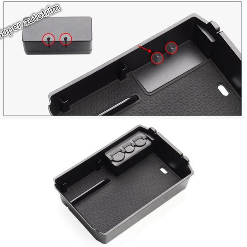 Central Control Armrest Storage Box Organizer Pallet Holder Tray Interior Accessories For Mitsubishi Eclipse Cross 2018 -