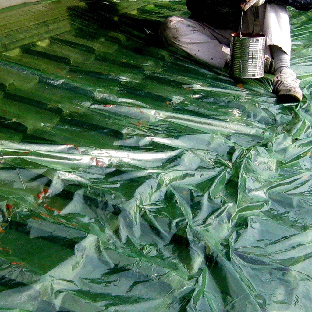 Shimizu New Hikari Floor 2100mm x with Cloth Tape SH-MFN2100 Non-Slip Masker, 0.03mm Thick, 20m,