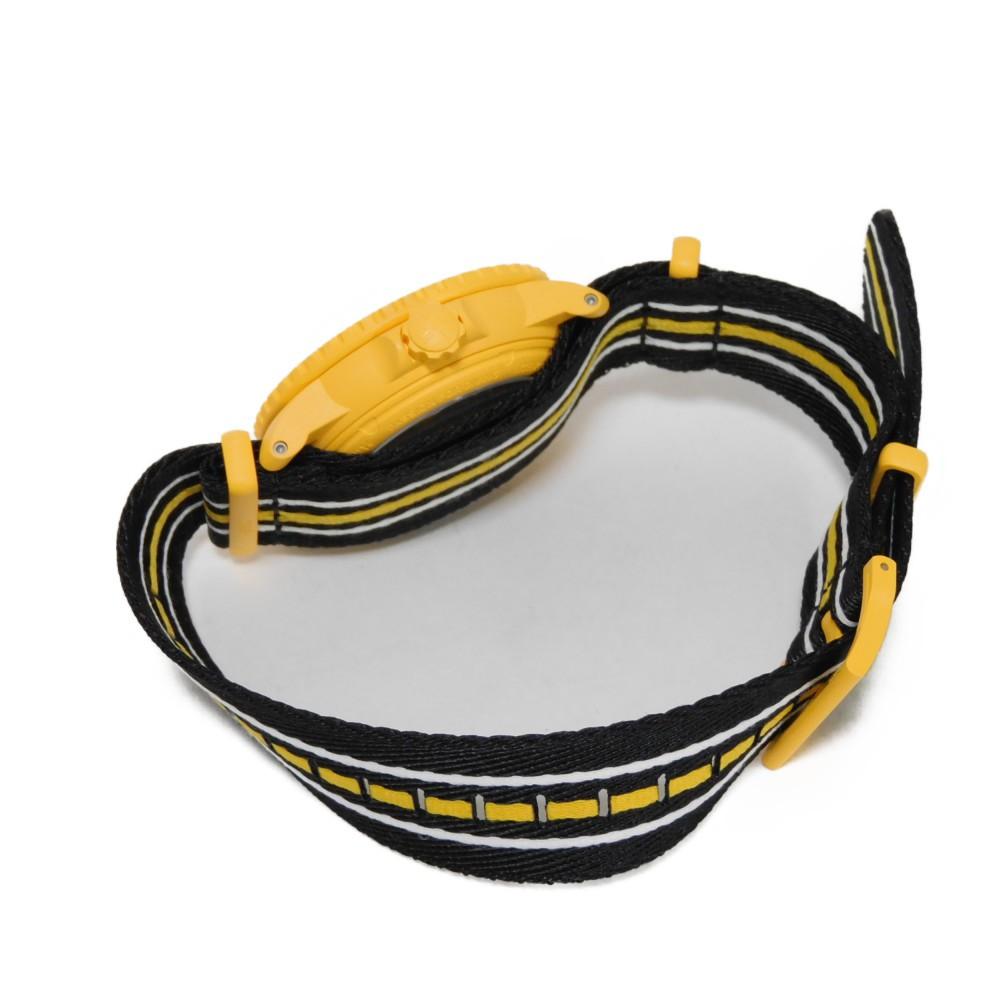 Used 10253 Swatch x Blancpain Fifty Fathoms Pacific Ocean SO35P100 7975 Mechanical Automatic Men's from Japan AUTHENTIC