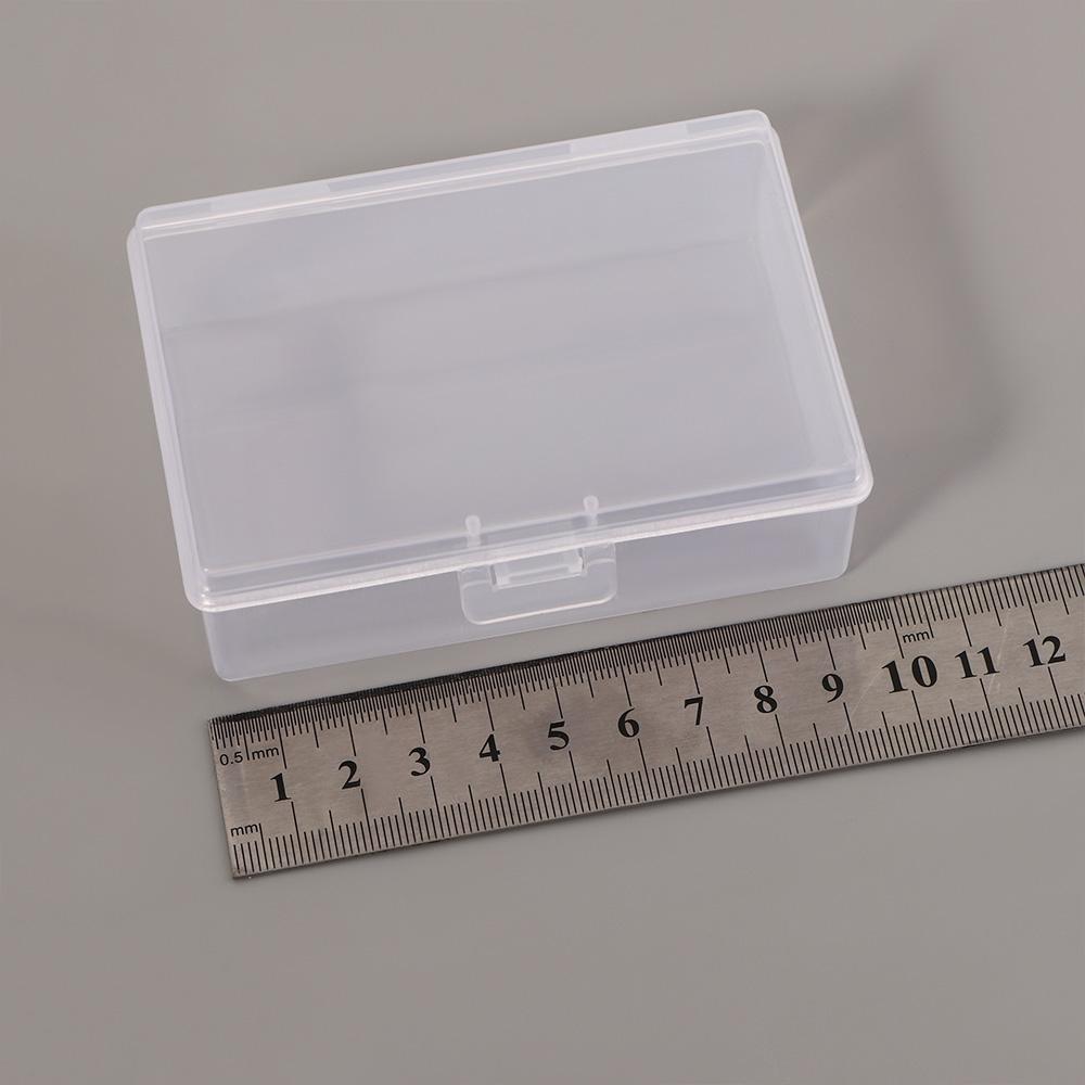 Game Transparent 2pcs Plastic Boxes Plastic Storage Case Playing Cards Container Playing Card Box