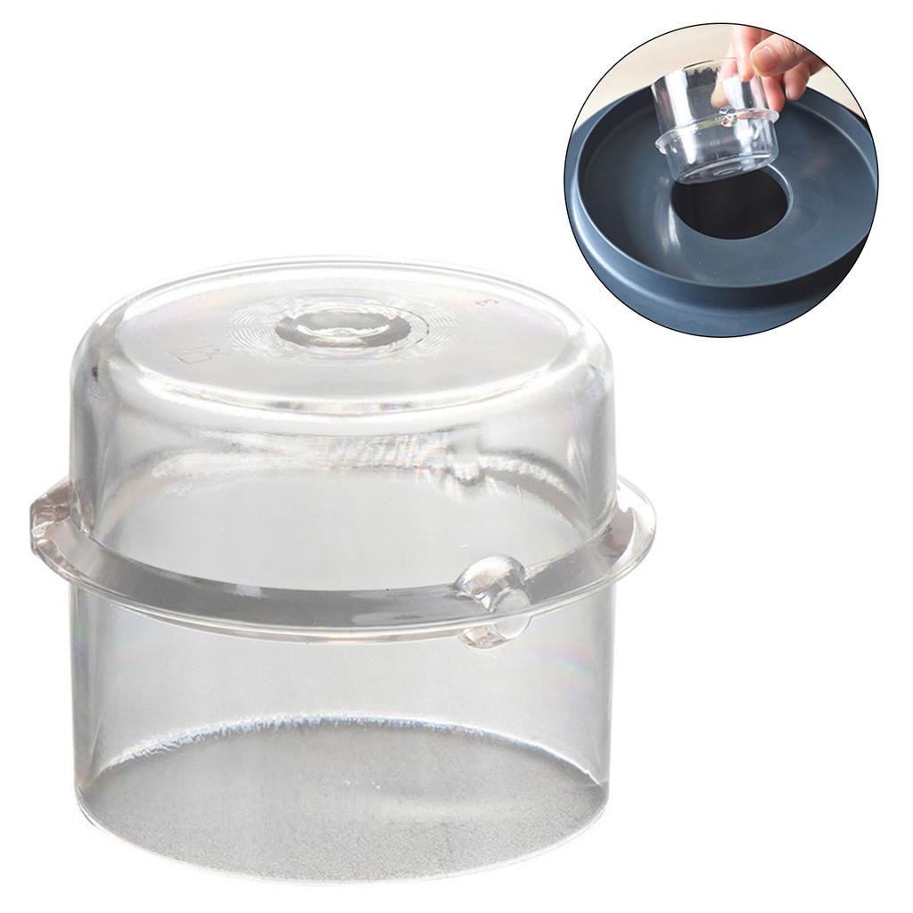 100ML Measuring Cup Lid Dosing Sealing Cap Suitable for Thermomix TM5 TM6 TM31 Food Processor Spare Part Transparent