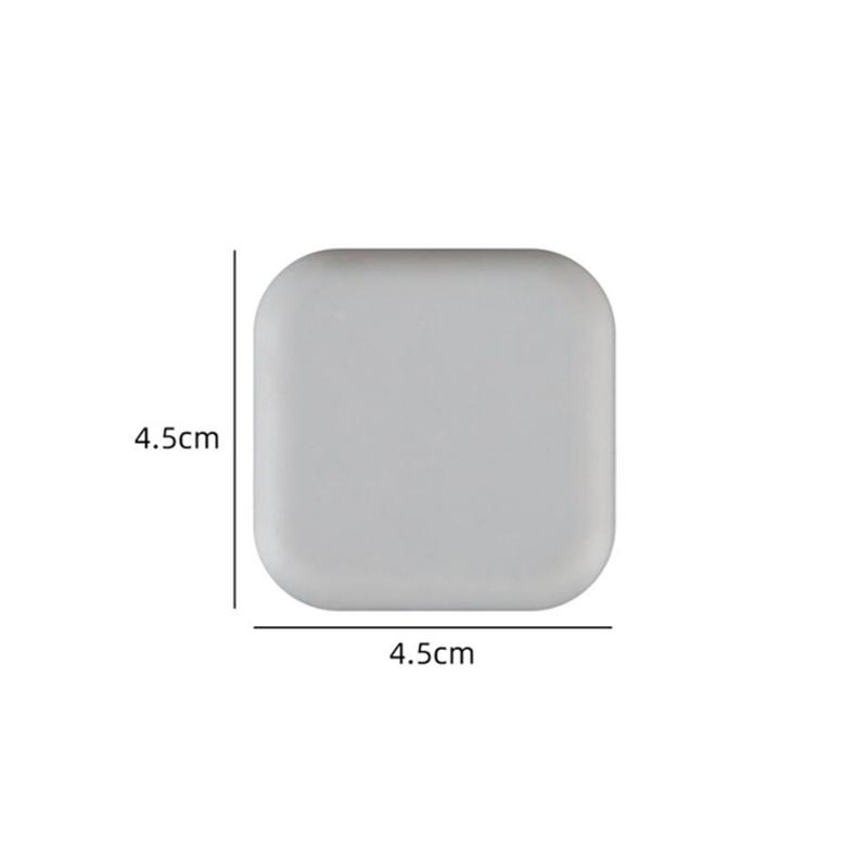 1pcs Door Stopper Silicone Handle Bumpers Self Adhesive Protection Porte Pad Mute Sticker Round Square Wall Protector Pad