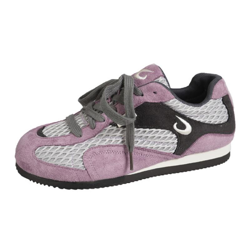 Fashion Female New Sports Shoes 2025 Fashion All Match Mesh Casual Training Women Shoes Concise Soft Low Heels Ladies Sneakers flats