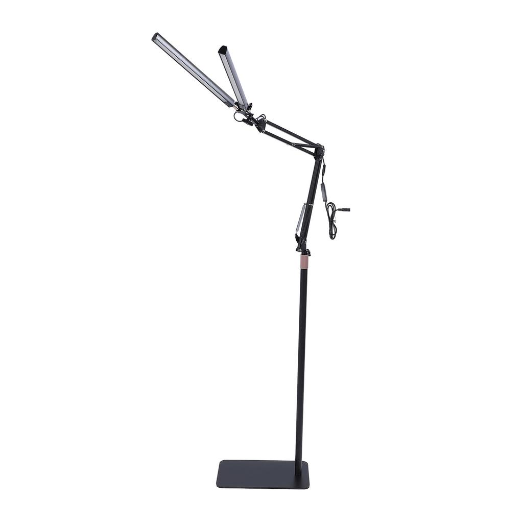 Doppelkopf LED Stehlampe Kosmetikerin Licht 3 Farbtemperatur Einstellbare Helligkeit Augenschutz
