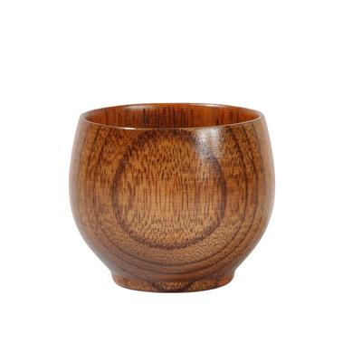 Yousheng Vintage Stijl Houten Theekopje Bier Melk Water Thuis Restaurant Kantoor Drinkgerei
