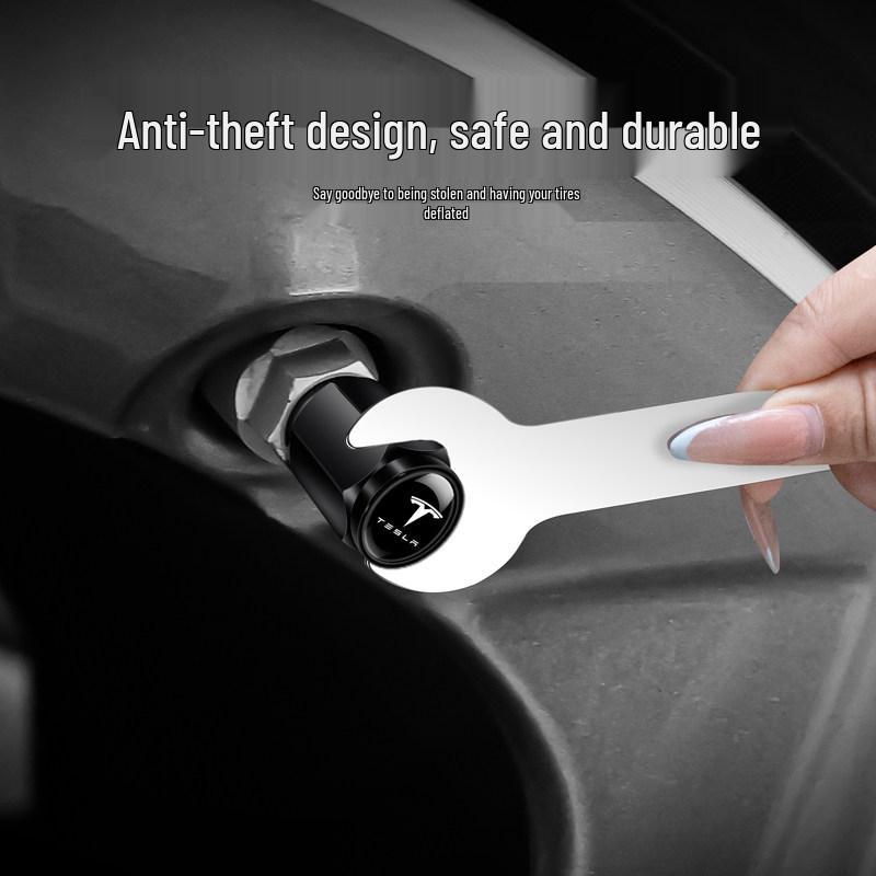 BYD Car Tire Anti-theft Metal Valve Stem Cap