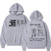 DTMF Ich sollte mehr Fotos machen BAD BUNNY Hoodies Herren Damenmode Hip Hop Popmusik Sweatshirt Fleece Oversized Lässig