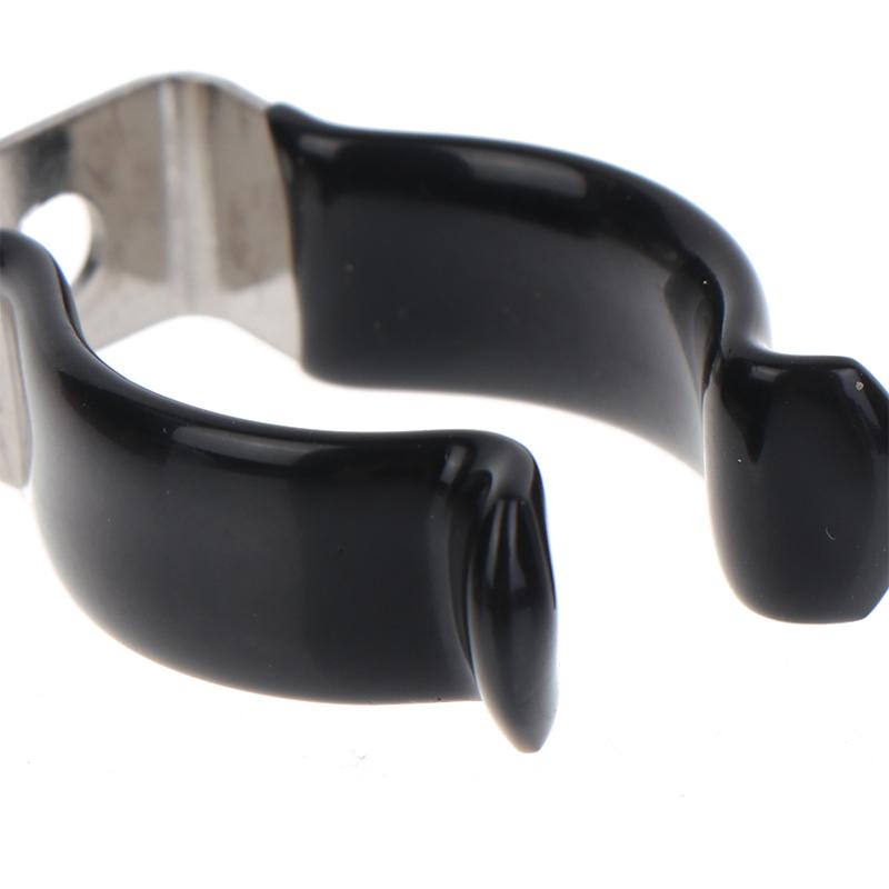 5Pcs U Clips Holder Bracket T5 - T10 Type Black Plastic Dipped Clamps Lamp Support Lampholder For Pipe Clamps