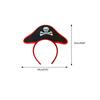 Pirate Hat Headband Halloween Pirate Headband Halloween Tiaras And Crown Hair Band Day of Dead Headband Masquerade