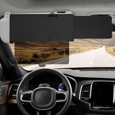 Car Sun Visor Extender Retractable Anti Glare Blocker Windshield Sun Protection Sunshade Extension UV Protector Accessories