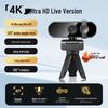 4K Streaming Webcam with Microphone for Online Classes & Meetings