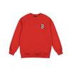 MLB Sweatshirts Unisex Red Crew Neck Moderate Regular 31MT08111-43R