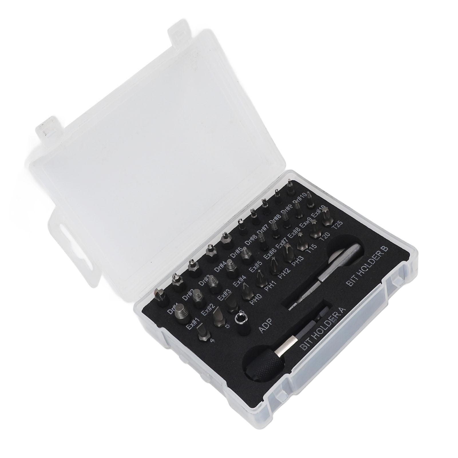 

Набор из 33 шт. экстракторов для поврежденных, сорванных, ржавых болтов и гаек с футляром для переноски