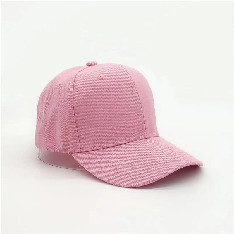 Summer Solid Color Women Sport Baseball Cap Adjustable Unisex Baseball Caps Family Baseball Sun Hats Hip-hop Hat Wholesale Caps