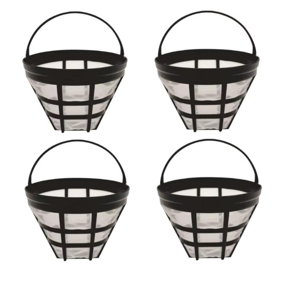 4Pcs With Handle Coffee Brewing Strainer Nylon Mesh Coffee Maker Dripper  Coffee Maker Accessories