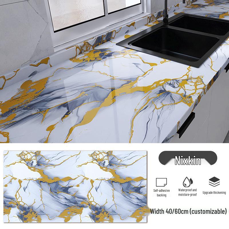 Nepremokavé, Olejuvzdorné, Samolepiace Kuchynské a Kúpeľňové Samolepky na Stenu