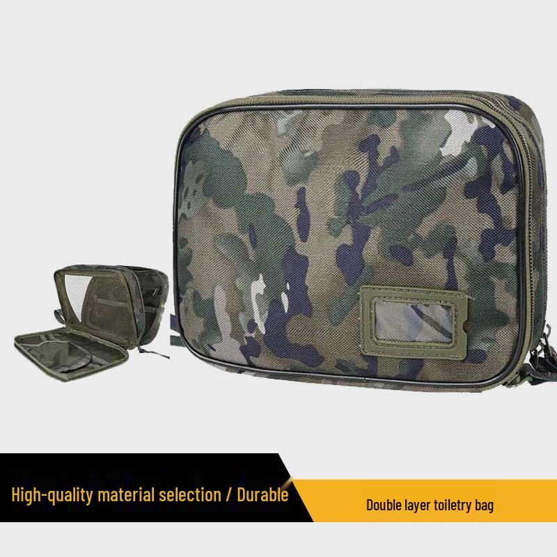Portable Tactical Camouflage Toiletry & Storage Bag