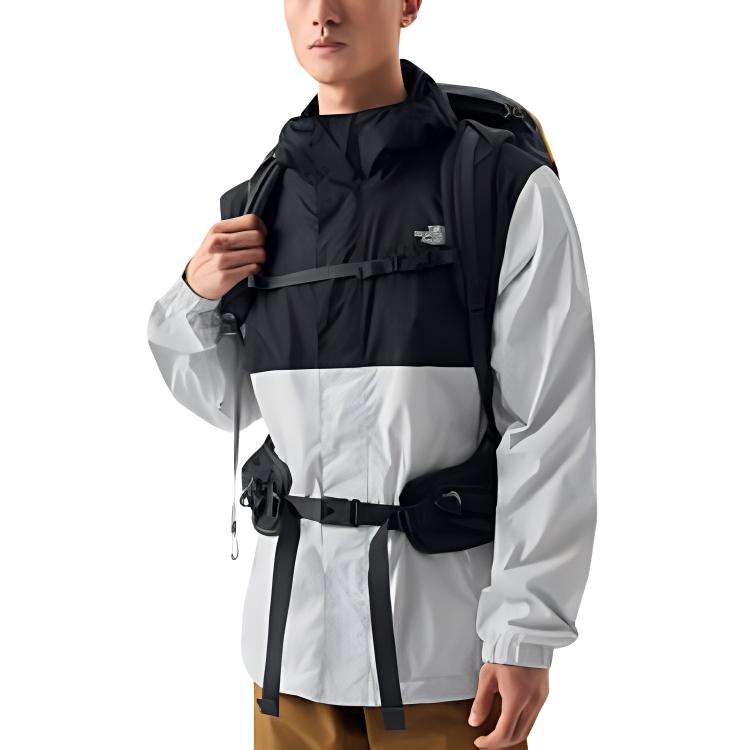 THE NORTH FACE Waterproof And Windproof Windbreaker Jacket Men's Light Gray NF0A86RK-9B8