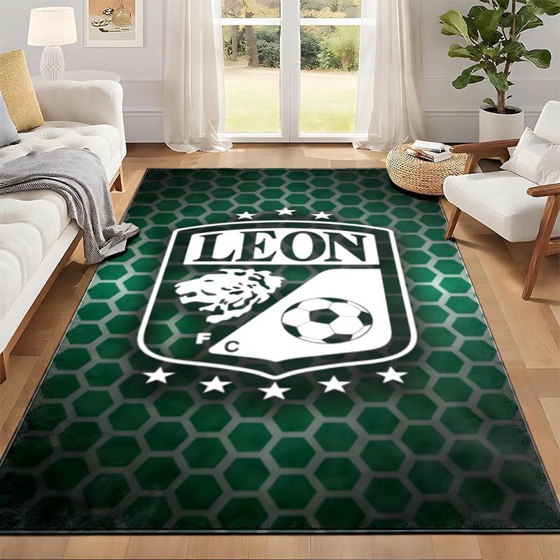 Club Leon Carpet Door Mat for Living Room or Bedroom Protective Mat Under Chair Office Decoration Christmas Gift Birthday Present