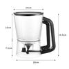 Multi-Purpose 1L Capacity Batter Dispenser with Handle Measuring Cup Batter Funnel Cup Graduated Baking Tools Dessert Making