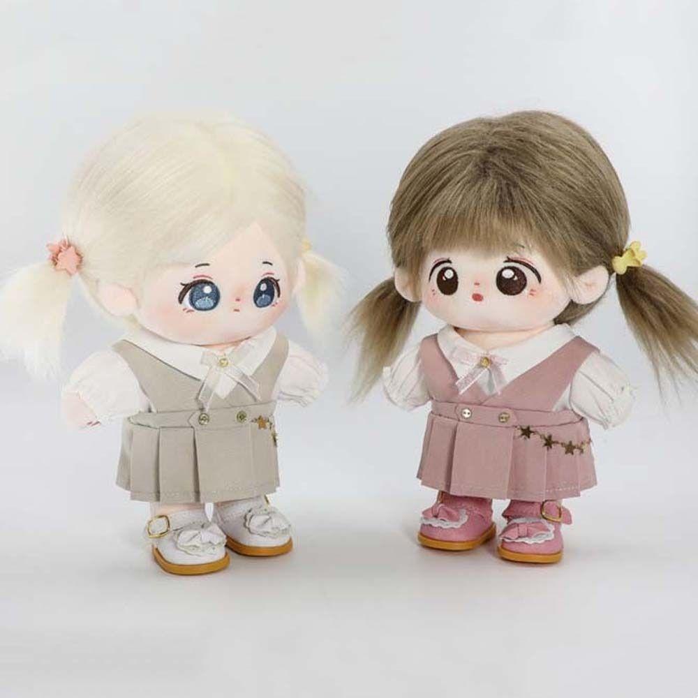 T-shirt Cotton Dolls Outfit Stuffed Dolls Doll Uniform Set 20cm Doll Clothes  Girls Gift