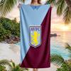 Asciugamano da Spiaggia Aston Villa Football in Morbida Microfibra Asciugatura Rapida Assorbente per Spiaggia Piscina Viaggio