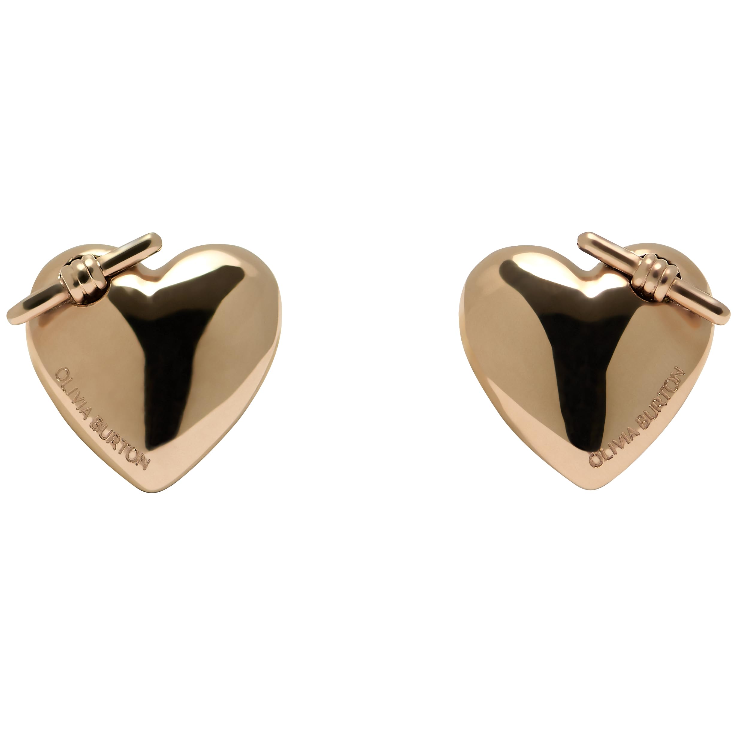 

Authorized Retailer Olivia Burton Classic Knot Heart Rose Gold Stud Earrings [OLIVIA BURTON] Women s (obj24100040)