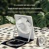 USB Rechargeable Multi-functional Desktop Fan - Portable, Silent, and Compact for Office or Student Use