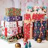 10pieces 70*50 Cm Colorful Christmas Diy Scrapbook Paper Pack, For Scrapbooking Supplies, Gift Wrapping Paper Best Gifts