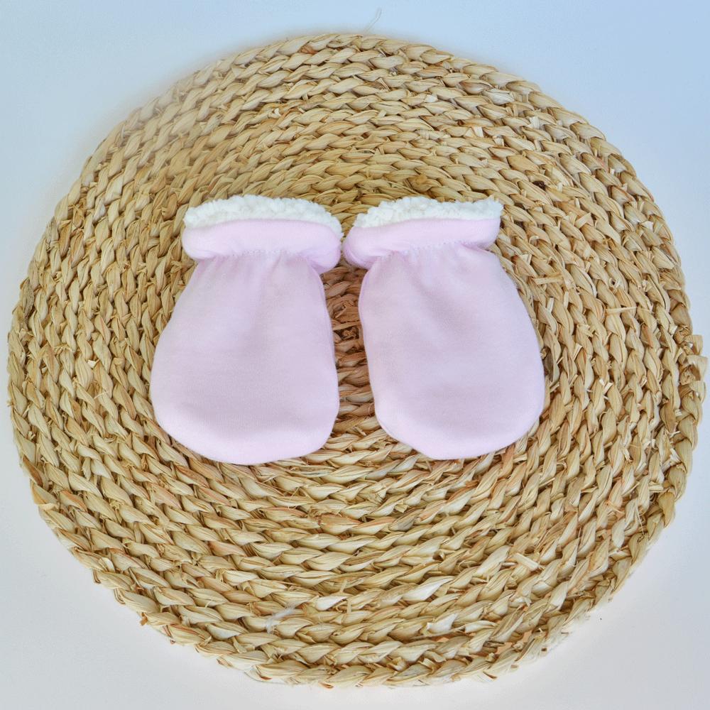 Baby Mittens 0-24Months with Anti-Scratch Protection Winter Thermal Gloves for Newborns Mittens Soft Cotton Baby Hand Covers