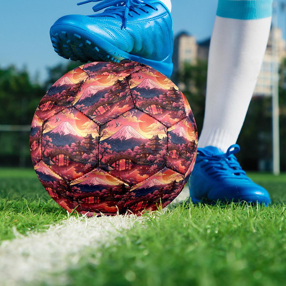 1pc Japanese Serenity Durable Size 5 Soccer Ball Professional Match Training Football Indoor &Outdoor Sports Ball P6018