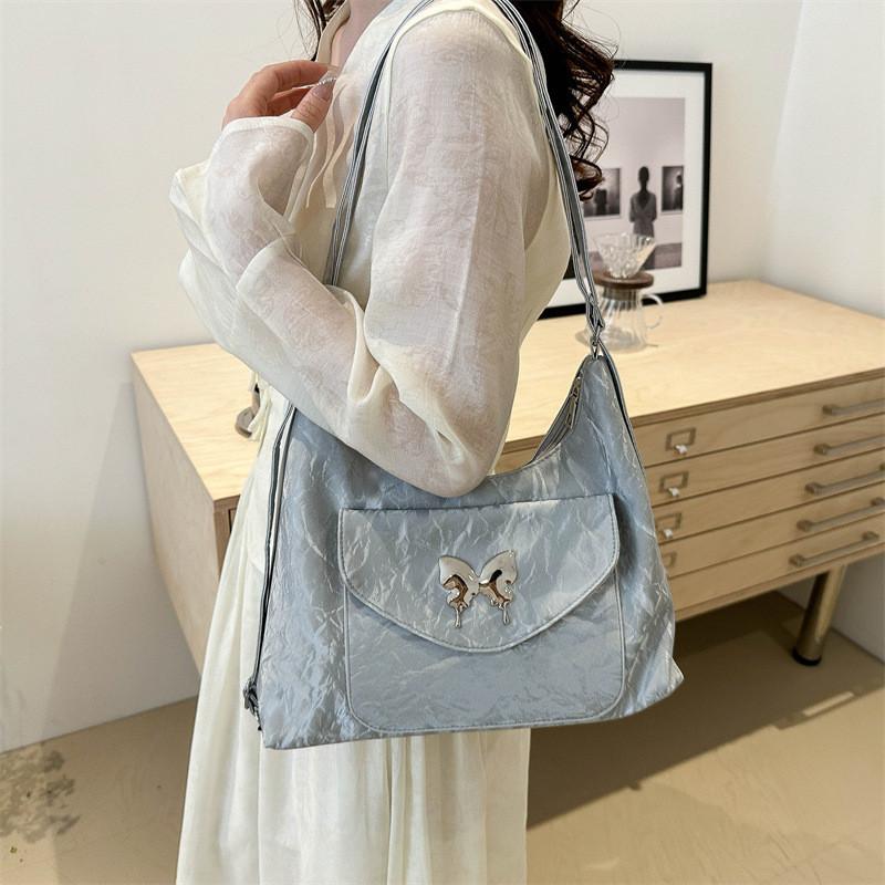 2024 Fashion Canvas Tote Bag With Zipper Street Style For Everyday Use