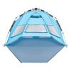 Beach Tent Sun Shelter for 4 Person, Pop Up Beach Tent UPF 50+ Protection, Portable Sun Shade Canopy with Carrying Bag and Sand Pockets, Easy Setup