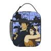 Custom Cowboy Bebop Anime Lunch Bag for Women Thermal Cooler Insulated Bento Box Work School Portable Tote Bags