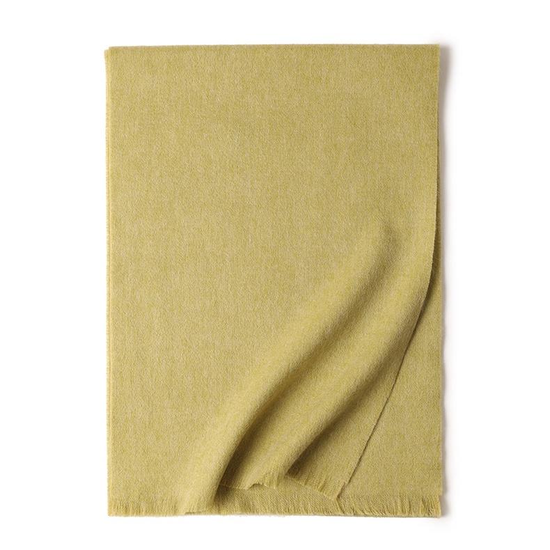 

Осінь і зима Нові вовняні однотонні шарфи Коротка борода Теплі м’які зручні чоловічі та жіночі червоні 195CM гірчичний