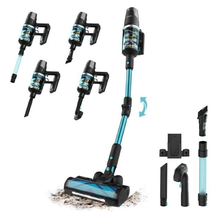 Cecotec Aspirateur Balai sans Fil Conga Rockstar RX50 Pet Flex. 300AW, 750W, 30kPa, Moteur Haute Performance, Brosse Hairless XL, Au