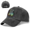 Hippie Soul Tie Dye Van Graphic Baseball Cap Adjustable Cotton Casual Dad Hat