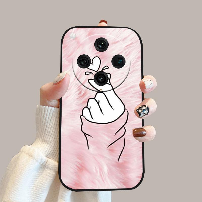 Stylish Phone Case For Oppo Find X8 Pro Coque PKC110 Silicone TPU Soft Cover For Oppo FindX8 5G Phone Shockproof Bumper Fundas