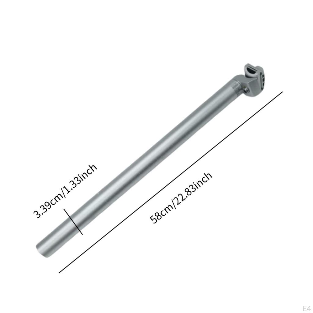 Seatpost Aluminum Alloy Seat Post Component Easy To Install Saddle Folding Bike