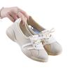 Korean version of sports shoes for women's 2025 new autumn shallow mouth casual Forrest Gump shoes with soft soles, standing for a long time is not ti