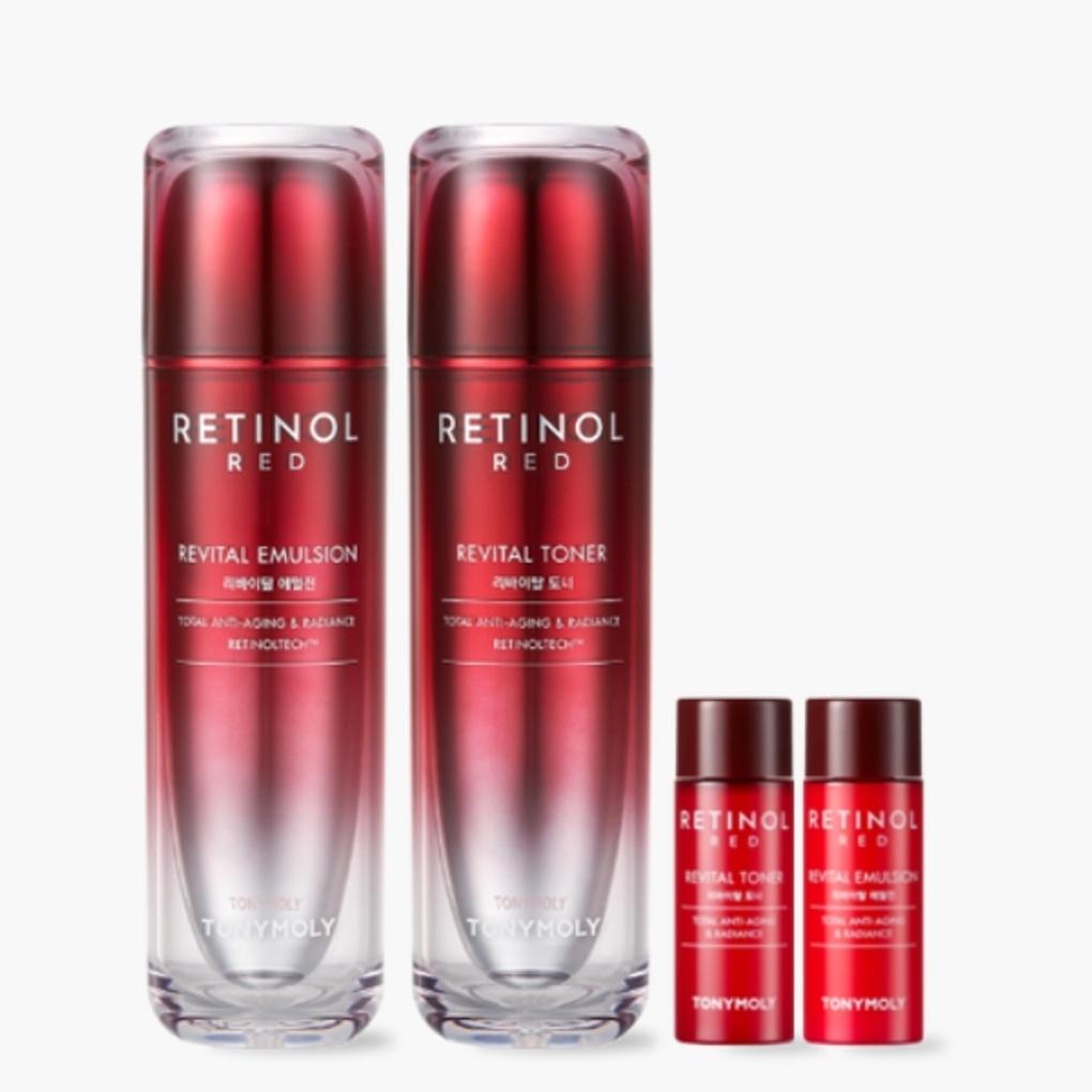 Tony Moly Red Retinol Skincare 2-piece set