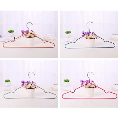 10Pcs Stainless Steel Non-slip Shirt Trouser Coat Hook Hanger Clothes Stand