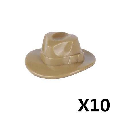 Military Soldier Figure Helmet Building Block Motorcycle Racing hat Cape cap Building Block Weapon Accessories Gift Toy Kid J052