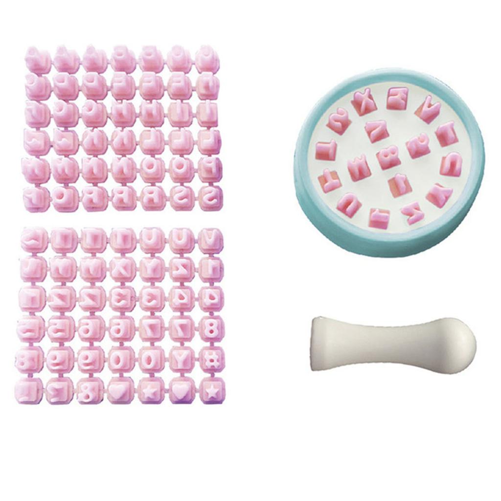 Fondant Cutter Printing Biscuits Mould Rounded Shaped Stamps Printed Biscuits Cutters Baking Cake Decor