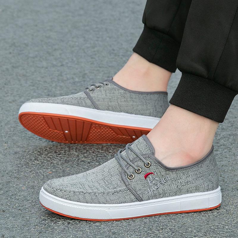 Canvas Shoes Men'S Casual Single Shoes Breathable Old Beijing Cloth Shoes Men'S Comfortable Soft Baseplate Shoes Men'S Shoes