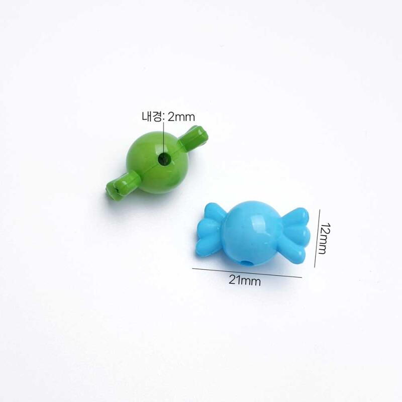 Acryl Kleur Snoep Geperforeerde Snoep Kralen Accessoires