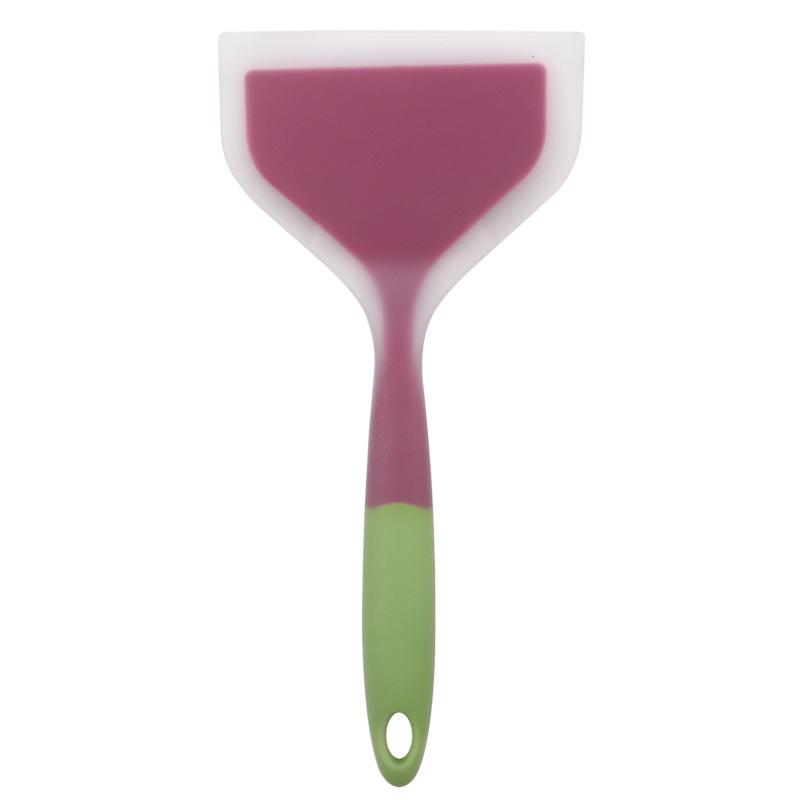 Silicone spatula non-stick spatula tamagoyaki spatula thick egg roasting spatula frying pan spatula nougat spatula kitchen tools