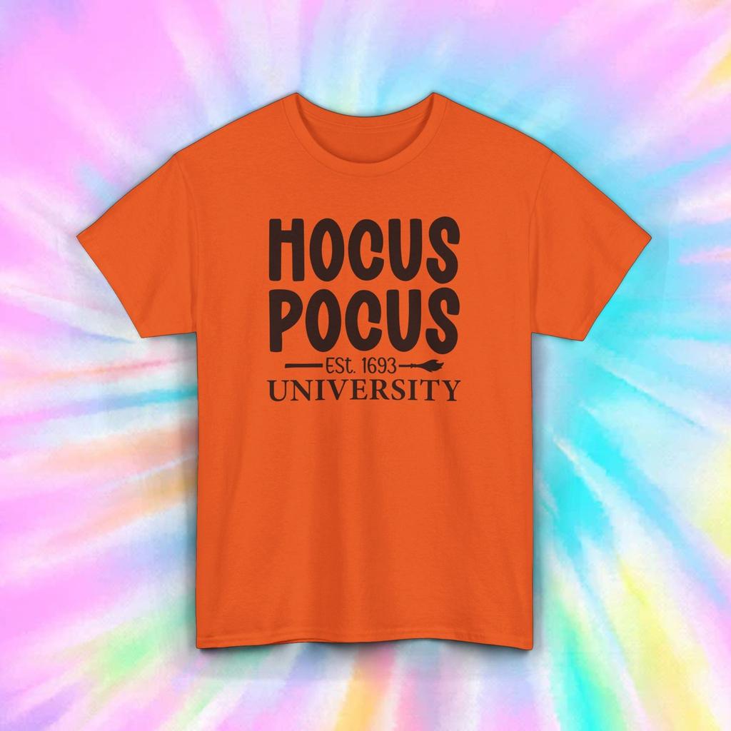 Hocus Pocus University Shirt | Halloween Witchy Graphic Tee | Magic Gift S-5XL